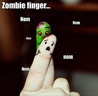 zombie finger