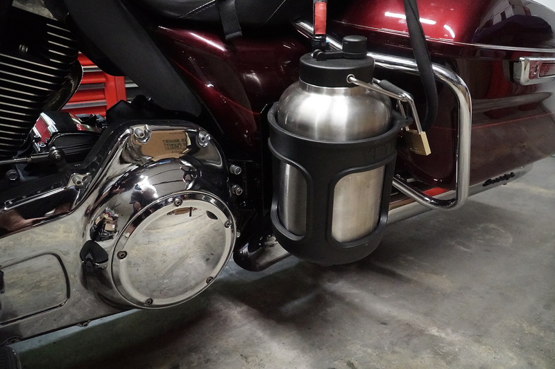 Yeti holder for 1-gallon Yeti - MOTO-JUG